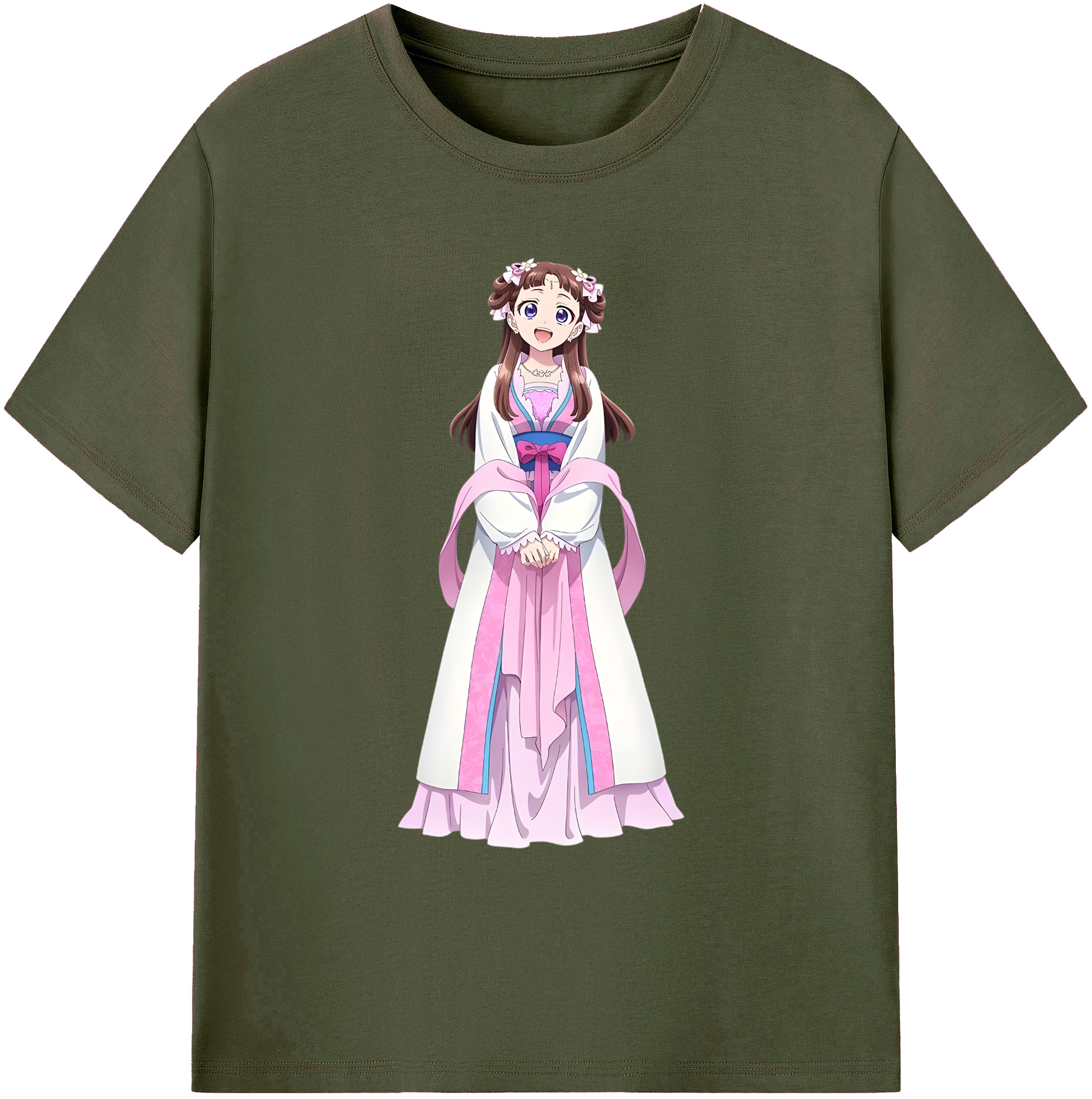 （画像用） 薬屋のひとりごと The Apothecary Diaries 綿100％ メンズ半袖Tシャツ｜肌触りやわらか＆通気性